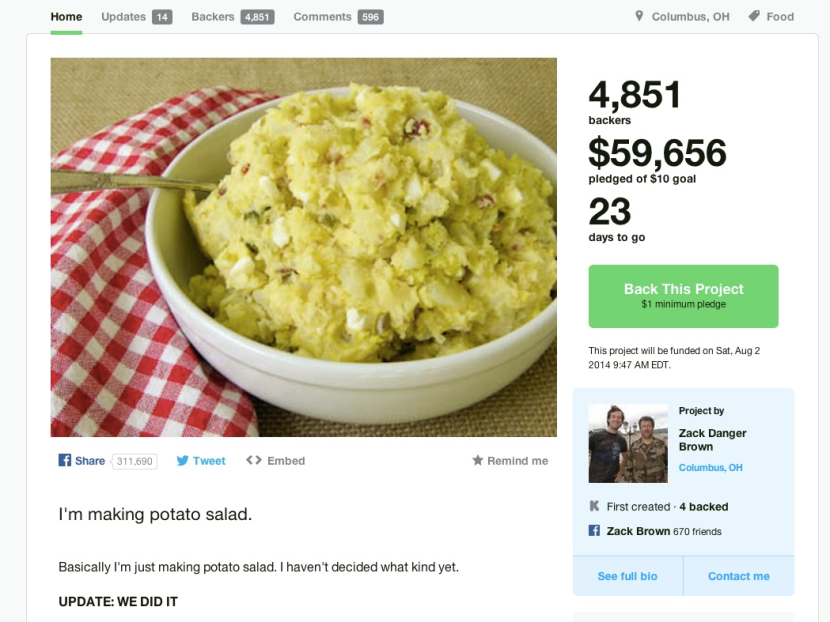 Potato Salad Kickstarter